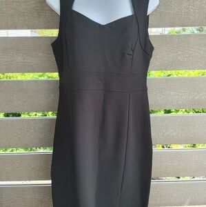Stretch Black‎ sleeveless dress M